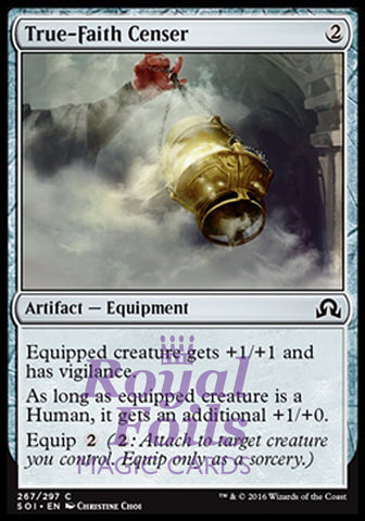 True-Faith Censer 4x FOIL SOI MTG Shadows Over Innistrad Common MINT artifact