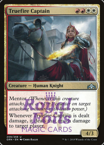 Truefire Captain 2x FOIL GRN MTG Guilds of Ravnica Uncommon MINT red white