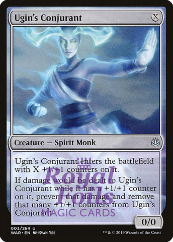 **1x FOIL Ugin's Conjurant** WAR MTG War of the Spark Uncommon MINT colorless