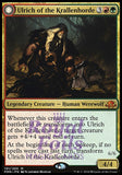 **1x FOIL Ulrich of the Krallenhorde // Ulrich Uncontested Alpha** EMN MTG Eldritch Moon Mythic MINT red green