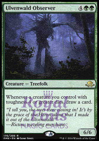 Ulvenwald Observer 2x FOIL EMN MTG Eldritch Moon Rare MINT green
