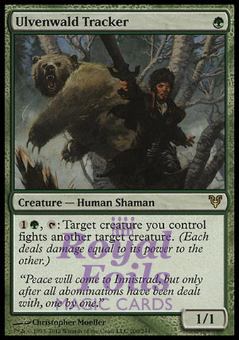 Ulvenwald Tracker 1x FOIL AVR MTG Avacyn Restored Rare MINT green