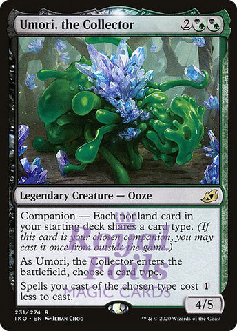 Umori, the Collector 2x FOIL IKO MTG Ikoria Rare MINT black green