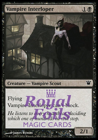 Vampire Interloper 4x FOIL ISD MTG Innistrad Common MINT