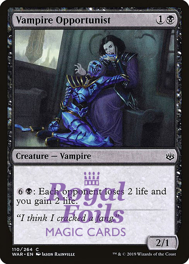 Vampire Opportunist 3x FOIL WAR MTG War of the Spark Common MINT black