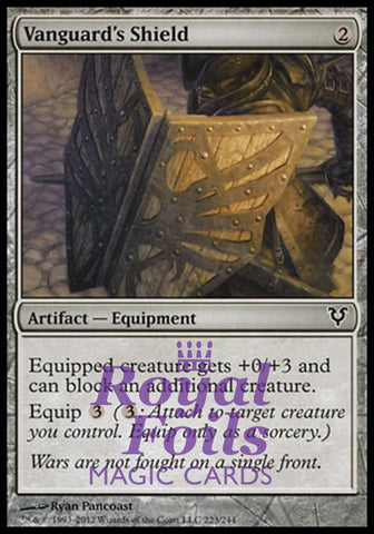 Vanguard's Shield 3x FOIL AVR MTG Avacyn Restored Common MINT artifact