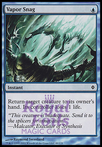 Vapor Snag 1x FOIL NPH MTG New Phyrexia Common MINT blue