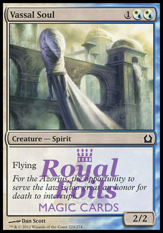 Vassal Soul 4x FOIL RTR MTG Return to Ravnica Common MINT white blue