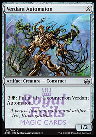 **4x FOIL Verdant Automaton** AER MTG Aether Revolt Common MINT artifact