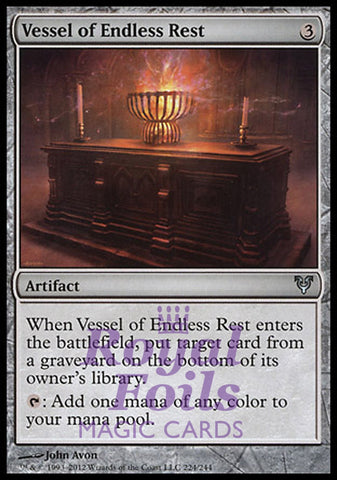 **2x FOIL Vessel of Endless Rest** AVR MTG Avacyn Restored Uncommon MINT artifact