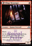 **1x FOIL Village Messenger // Moonrise Intruder** SOI MTG Shadows Over Innistrad Uncommon MINT red