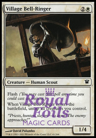 Village Bell-Ringer 1x FOIL ISD MTG Innistrad Common MINT white