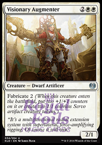 Visionary Augmenter 4x FOIL KLD MTG Kaladesh Uncommon 3 MT 1 VF white