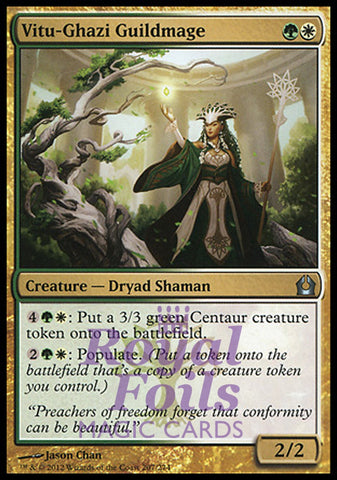 Vitu-Ghazi Guildmage 2x FOIL RTR MTG Return to Ravnica Uncommon MINT green white