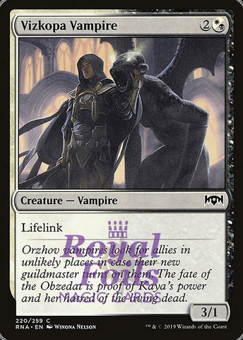 Vizkopa Vampire 4x FOIL RNA MTG Ravnica Allegiance Common MINT white black