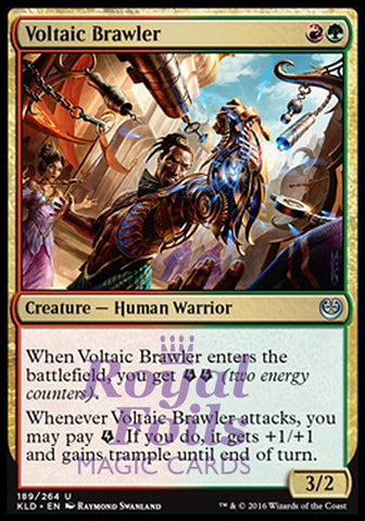 **2x FOIL Voltaic Brawler** KLD MTG Kaladesh Uncommon MINT red green human warrior