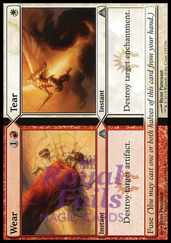 Wear // Tear 1x FOIL DGM MTG Dragon's Maze Uncommon MINT red white