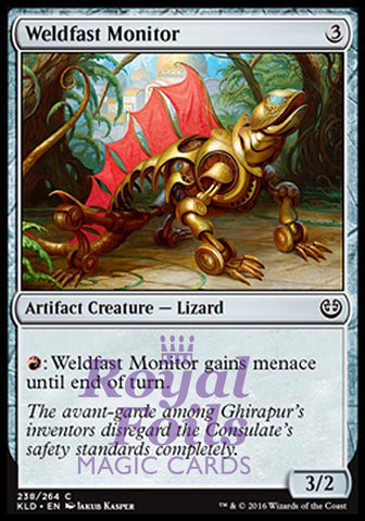 Weldfast Monitor 4x FOIL KLD MTG Kaladesh Common MINT artifact