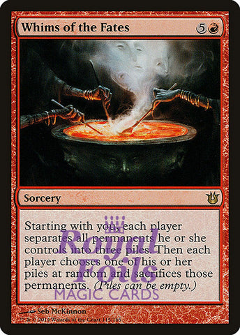 Whims of the Fates 2x FOIL BNG MTG Born of the Gods Rare MINT red