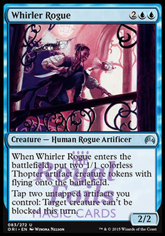 Whirler Rogue 1x FOIL ORI MTG Magic Origins Uncommon MINT blue