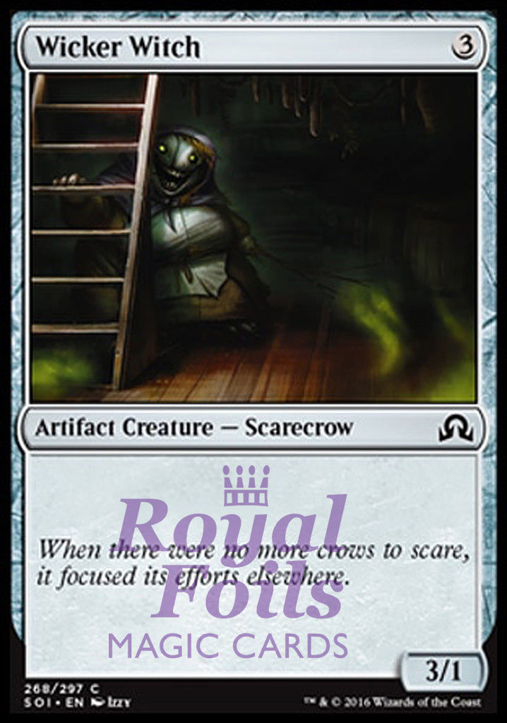 Wicker Witch 4x FOIL SOI MTG Shadows Over Innistrad Common MINT artifact