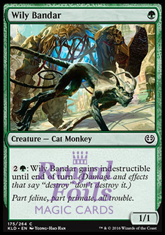 **4x FOIL Wily Bandar** KLD MTG Kaladesh Common MINT green