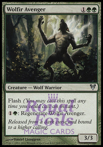 Wolfir Avenger 2x FOIL AVR MTG Avacyn Restored Uncommon MINT green