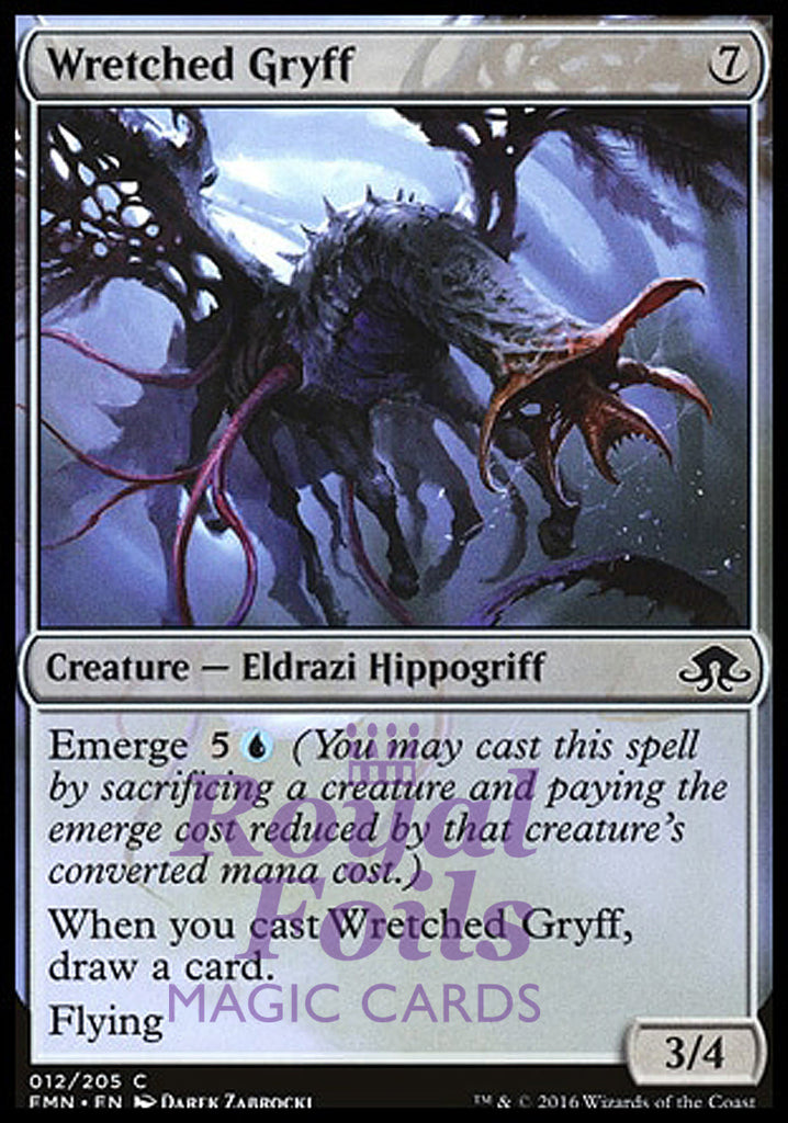 **2x FOIL Wretched Gryff** EMN MTG Eldritch Moon Common MINT colorless