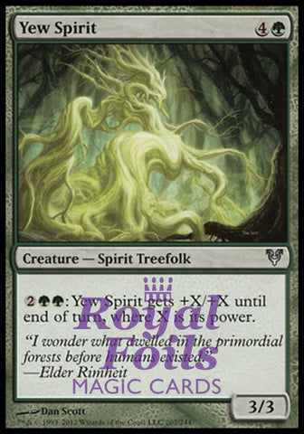 **3x FOIL Yew Spirit** AVR MTG Avacyn Restored Uncommon MINT green