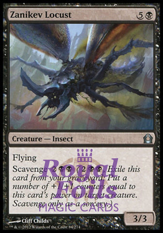 **4x FOIL Zanikev Locust** RTR MTG Return to Ravnica Uncommon MINT black