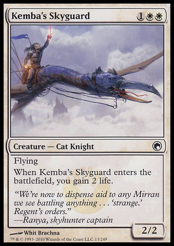 Kemba's Skyguard 2x FOIL SOM MTG Scars of Mirrodin Common MINT white