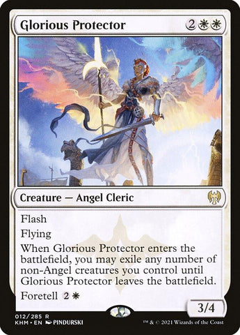Glorious Protector 2x FOIL KHM MTG Kaldheim Rare MINT white