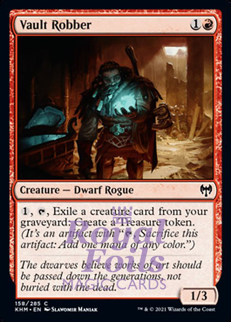 Vault Robber 4x FOIL KHM MTG Kaldheim Common MINT red