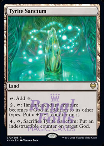 Tyrite Sanctum 1x FOIL KHM MTG Kaldheim Rare MINT land
