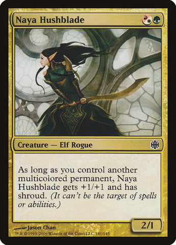Naya Hushblade 3x FOIL ARB MTG Alara Reborn Common MINT red white green