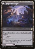 **1x FOIL Hagra Mauling // Broodpit** ZNR MTG Zendikar Rising Rare MINT black land