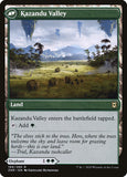 Kazandu Mammoth // Valley 2x FOIL ZNR MTG Zendikar Rising Rare 1 MT 1 NM- green
