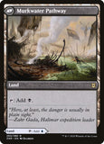 Clearwater // Murkwater Pathway 1x FOIL ZNR MTG Zendikar Rising Rare MINT land blue black